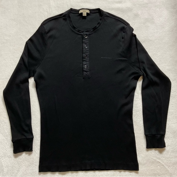 Burberry Other - Burberry Black Long Sleeve Henley Shirt